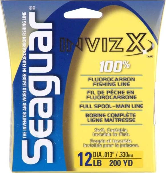 Seaguar Invizx Fluorocarbon 200 yds. - 12 lb. Test