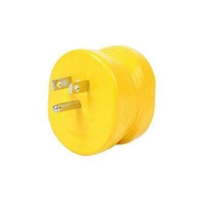 RV PowerGrip Electric Adapter, 15A Male to 30A Female