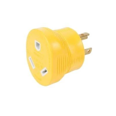 RV Generator Adapter, 30A Male to 30A Female