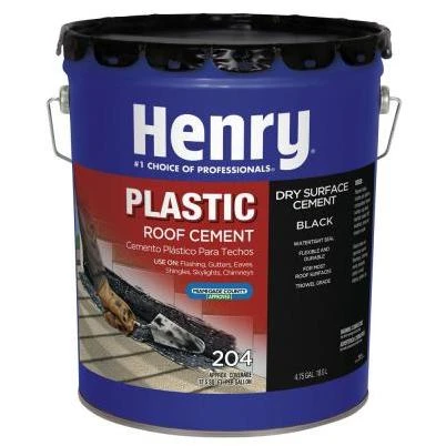 Henry 5 Gal. Plastic Roof Cement and Patching Sealant