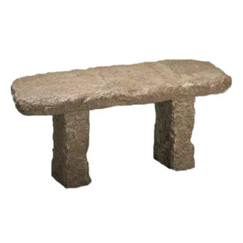 Henri Studio 36 in. Cast Stone Garden Bench