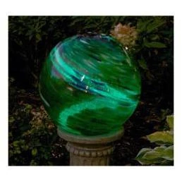 EV8141 10 inch Green Swirl Illuminaire Gazing Globe