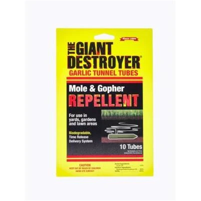 The Giant Destroyer 2.1 Oz. Concentrate Organic Mole & Gopher Repellent (10-Pack)