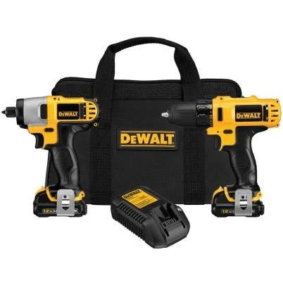 12-Volt MAX Lithium-Ion Cordless Drill/Driver and Impact Combo Kit (2-Tool) with (2) Batteries 1.5Ah, Charger and Bag