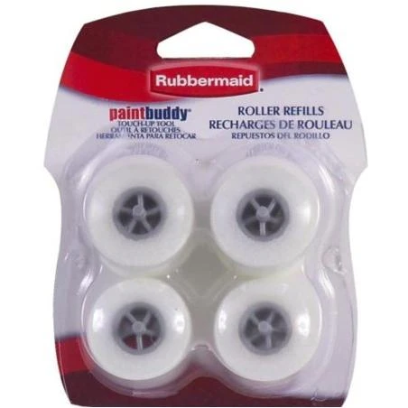 Rubbermaid Paint Buddy Roller Refills, 4-Pack Shur-Line 57933 070042579338