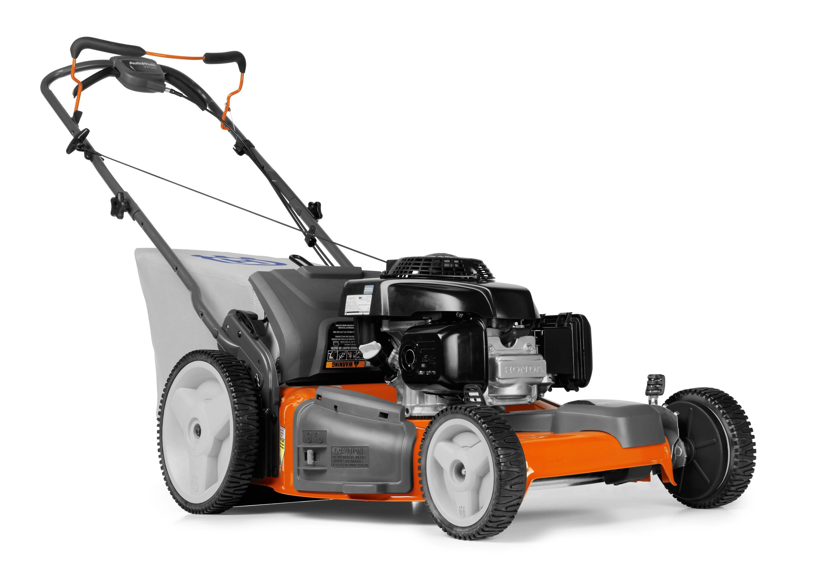 Husqvarna 160cc 22-in Self-Propelled 3 in 1 Gas Push Lawn Mower with Honda Engine and Mulching Capability