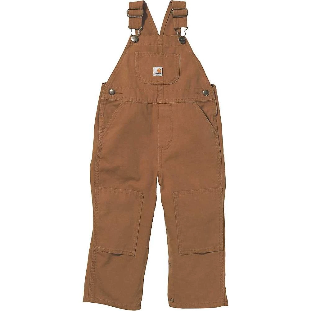 Toddler Boys' Canvas Bib Overalls - 4t - Carhartt Brown