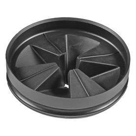 InSinkErator 3 in. D Black Rubber Sink Baffle