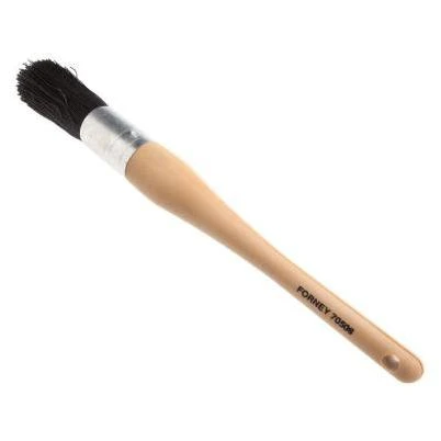 10-1/2 in. Carbon Steel Plastic Handled Parts Cleaning Brush
