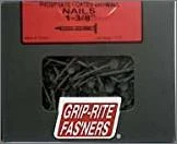 Grip-Rite 13-Gauge Black Phosphate Steel Drywall Nails (5-lb)