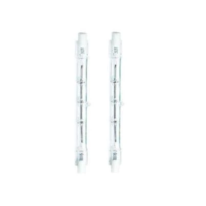 Philips 500W 120V Clear RSC Base T3 Halogen Work Light Bulb (2-Pack)