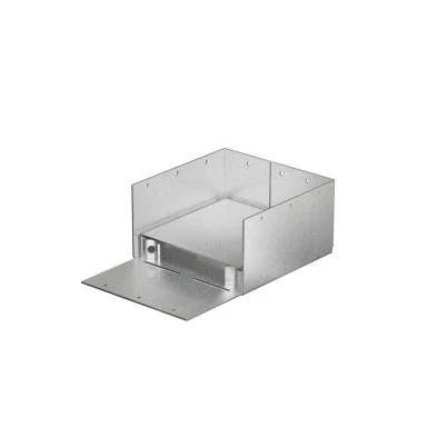 Simpson Strong-Tie ZMax 3 in. H x 5.5 in. W 12 Ga. Steel Post Base