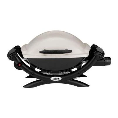 Weber Q1000 Liquid Propane Portable 1 burners Titanium Grill
