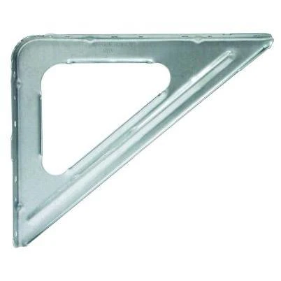 Simpson Strong-Tie Zinc Galvanized, G90 Silver Steel Bracket 16 Ga. 11 in. L