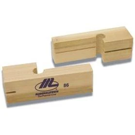 Marshalltown 86 Line Block, 3-3/4 in L, Wood