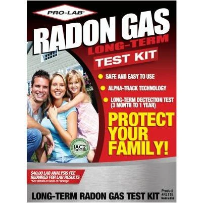 Pro-Lab Radon Gas Test Kit 1 pk