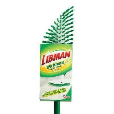 Libman No Knees Floor Scrub Brush with Handle