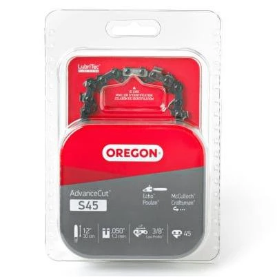 Chainsaw Chain, 91VG Low-Profile Xtraguard Premium C-Loop, 12 In.