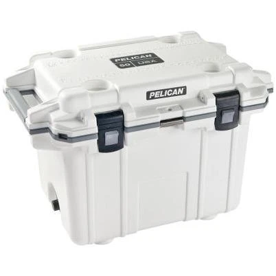 Pelican Elite 50 Qt. Cooler, White & Gray