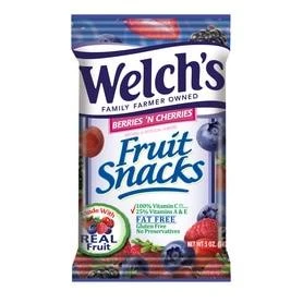 Fruit Snacks Berries & Cherries, 5 oz.