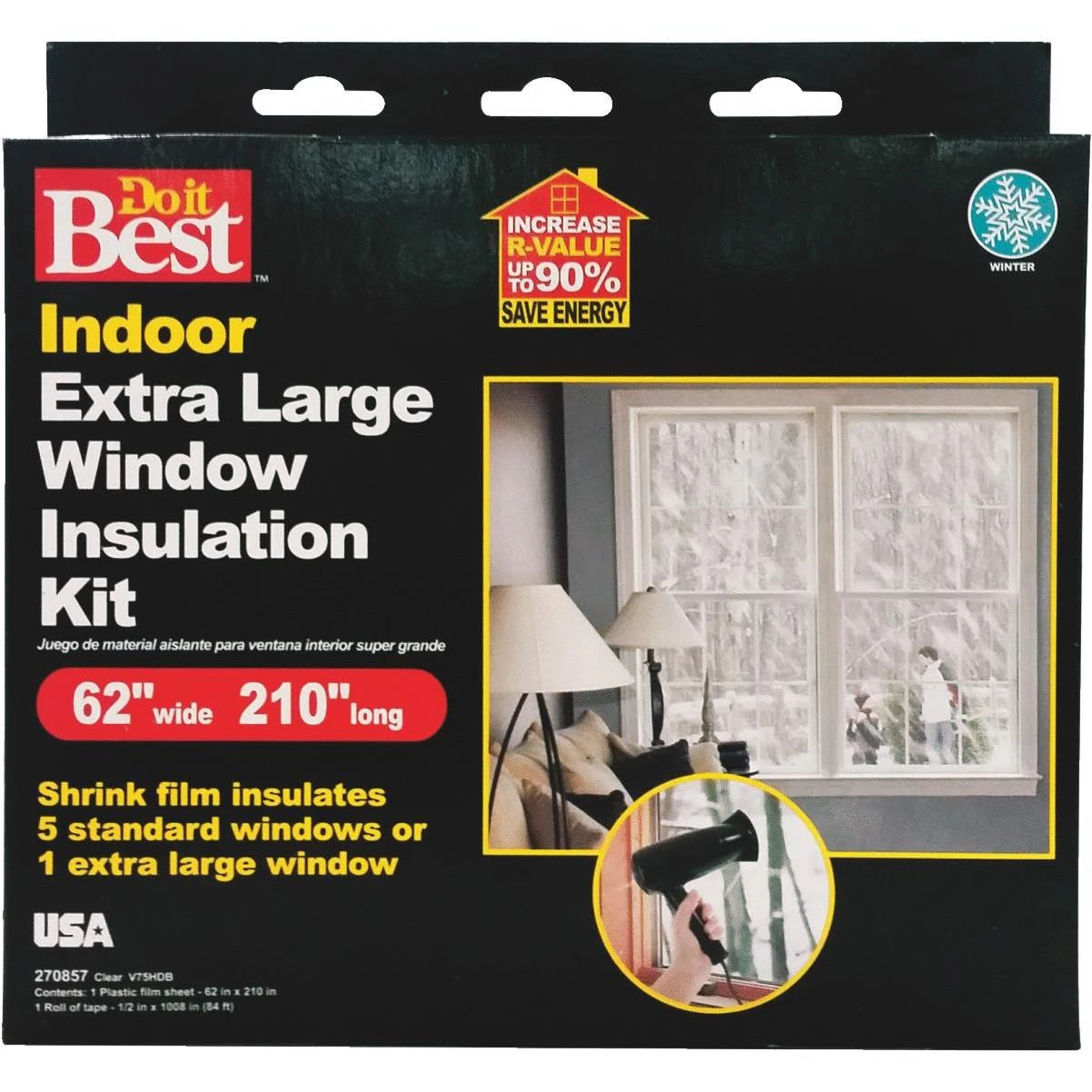 Do it Best Heat Shrink Film Window Kit