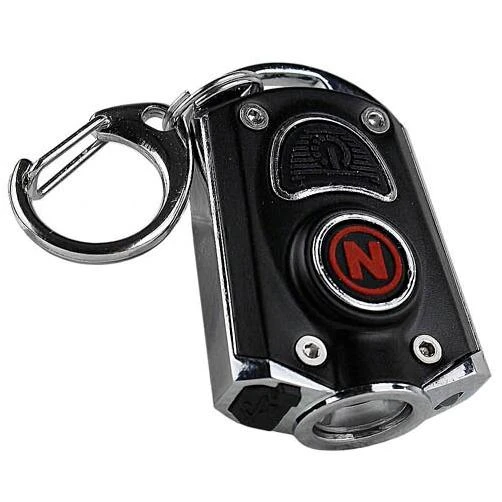 Mycro Rechargeable Keychain Flashlight 400 Lumens With 6 Light Modes - Black