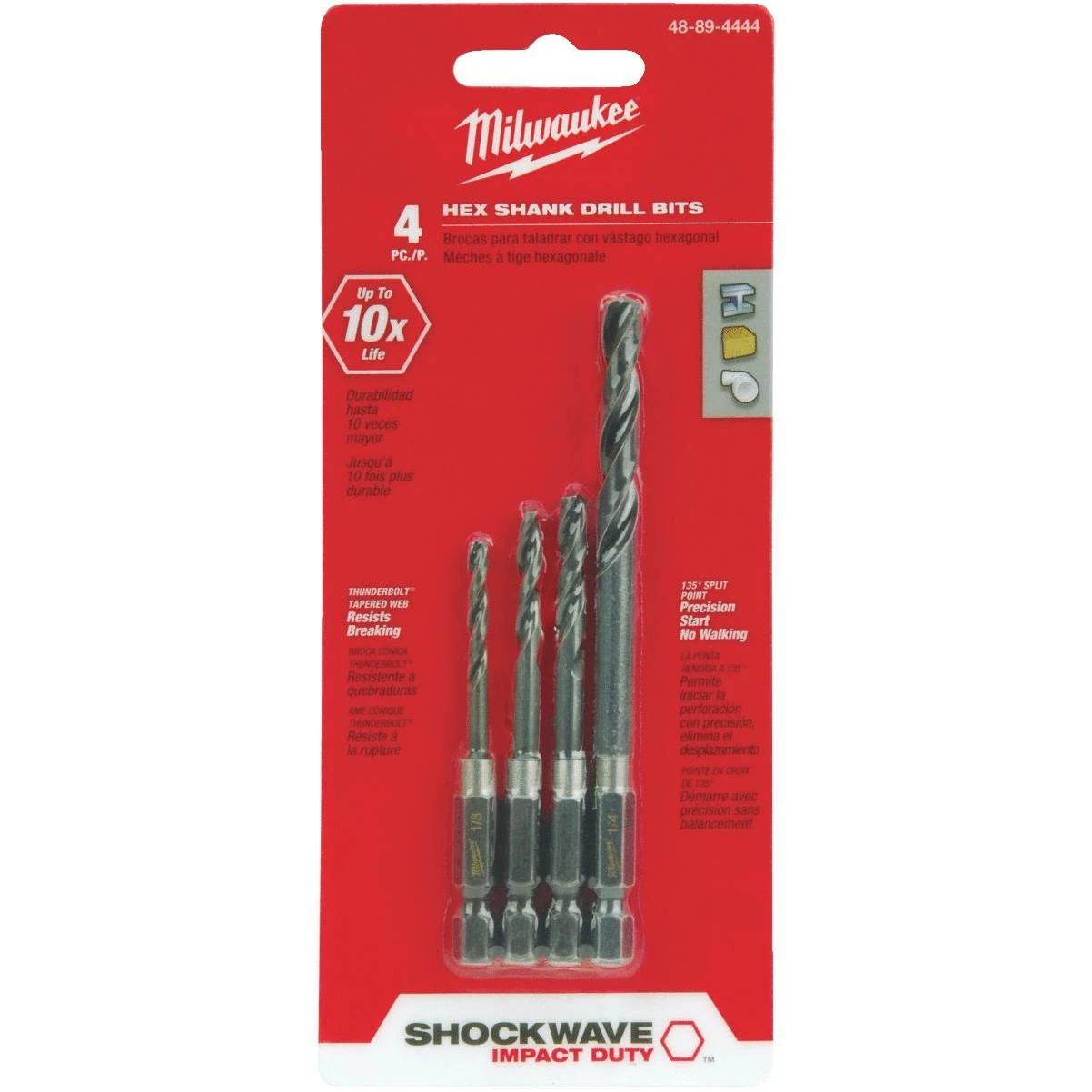 Milwaukee shockwave drill bit set hotsell