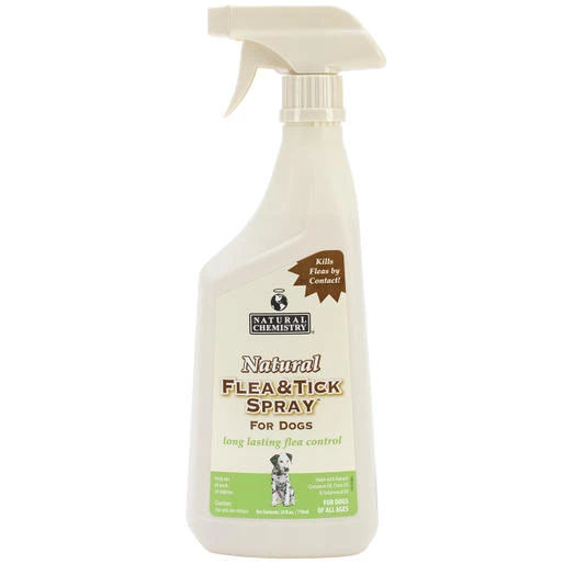 Flea & Tick Spray For Dogs, 24 Fl. Oz. - Effective Pest Control