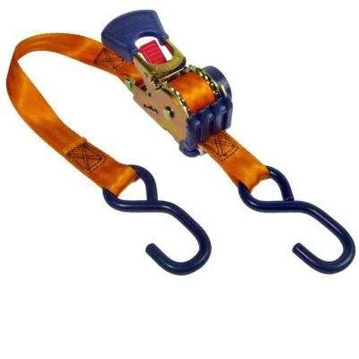 Retractable Ratchet Tie-Down, 1 In. x 6 Ft., 2-Pk.