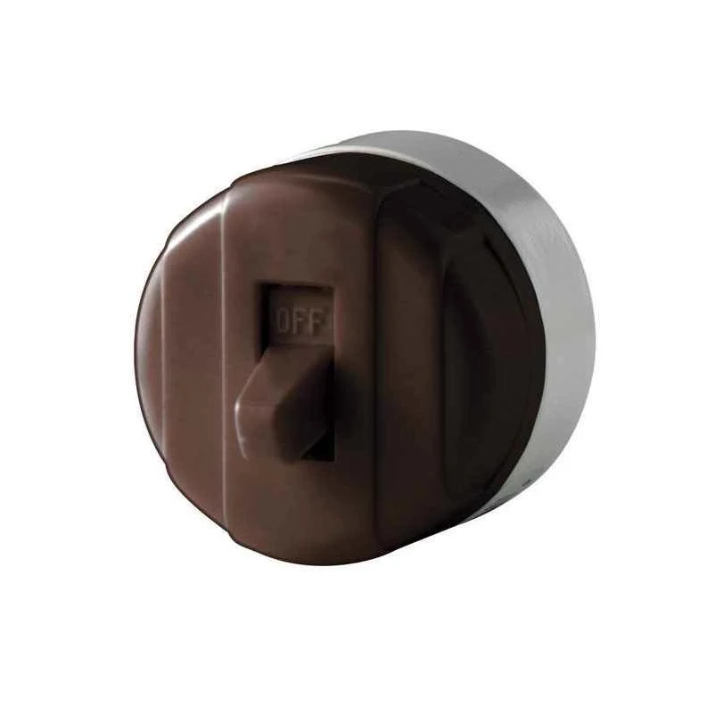 Cooper Wiring Toggle Switch Brown 1 pk