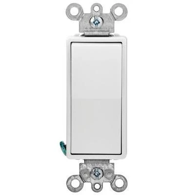 Decora 15 Amp 4-Way Switch - White