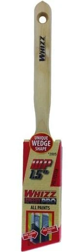 WHIZZ Polyester Angle Sash Paint Brush (Common: 1.5-in; Actual: 1.56-in)