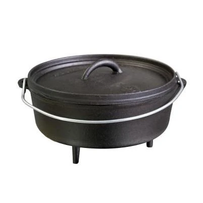 10 in. Classic Pre-Seasoned Cast Iron Dutch Oven