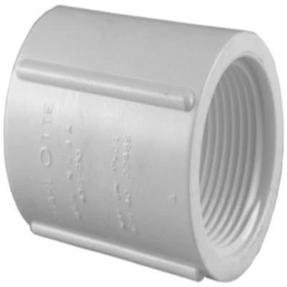 1/2 in. PVC Sch. 40 FPT x FPT Coupling