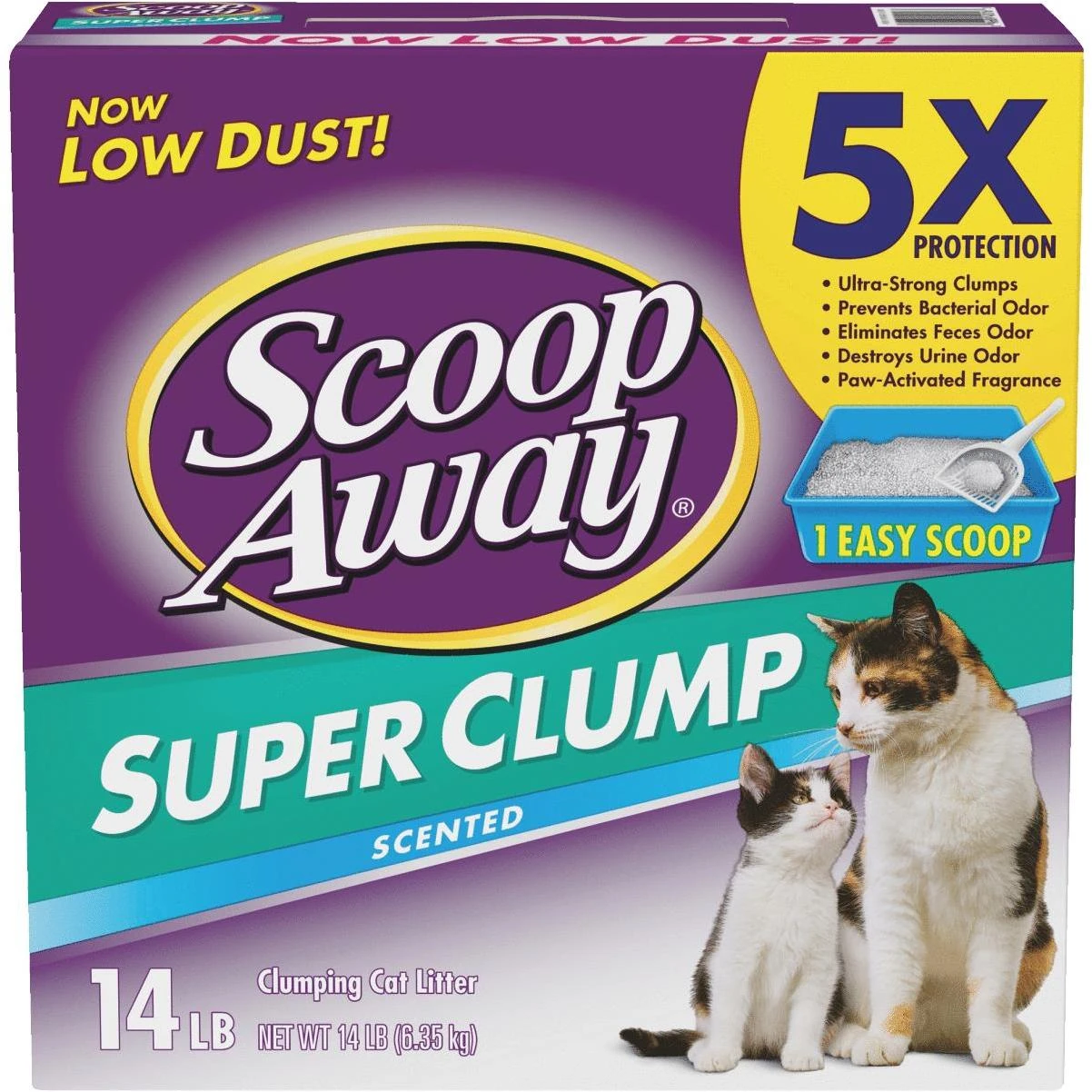 Scoop Away Super Clump Cat Litter