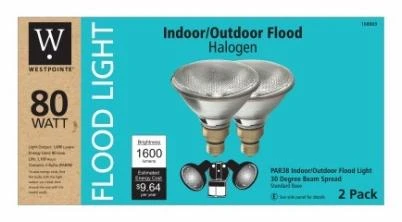 63203 90W Westpoint Halogen Flood Bulb - 2 Pack