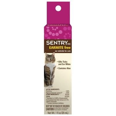 OZ CAT EAR MITICIDE