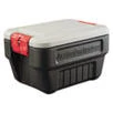 ActionPacker Storage Container/Cargo Box, 8gal, 11.8 x 14-1/2, Black