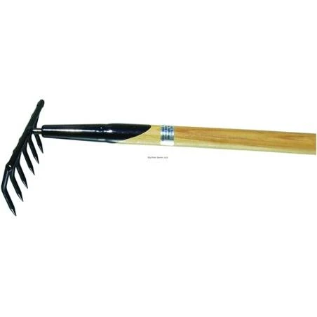 Down East Clam Scratch Rake 5' 6-Round Tooth