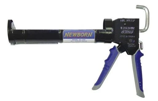 Newborn 301-xsp X-tra Super Power Cradle Frame Caulk Gun, 1/10 Gallon