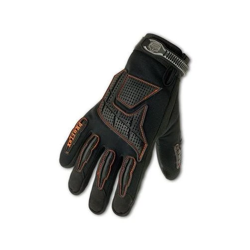 Proflex 9015f Anti-vibration Gloves, Large, Black With Dorsal Protection