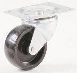 Shepherd 9395 4-inch Polypropylene General Duty Swivel Caster With 255-pound Load Capacity
