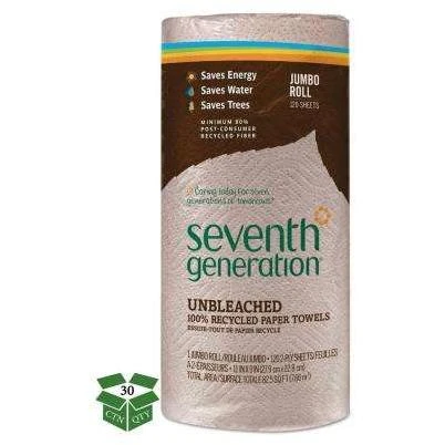 Seventh Generation Paper Towels 120 sheet 2 ply 1 pk