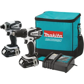 Makita 2 Tool 18V LXT Lithium Ion Drill Driver Impact Driver Cordless Tool Combo Kit Grass Valley