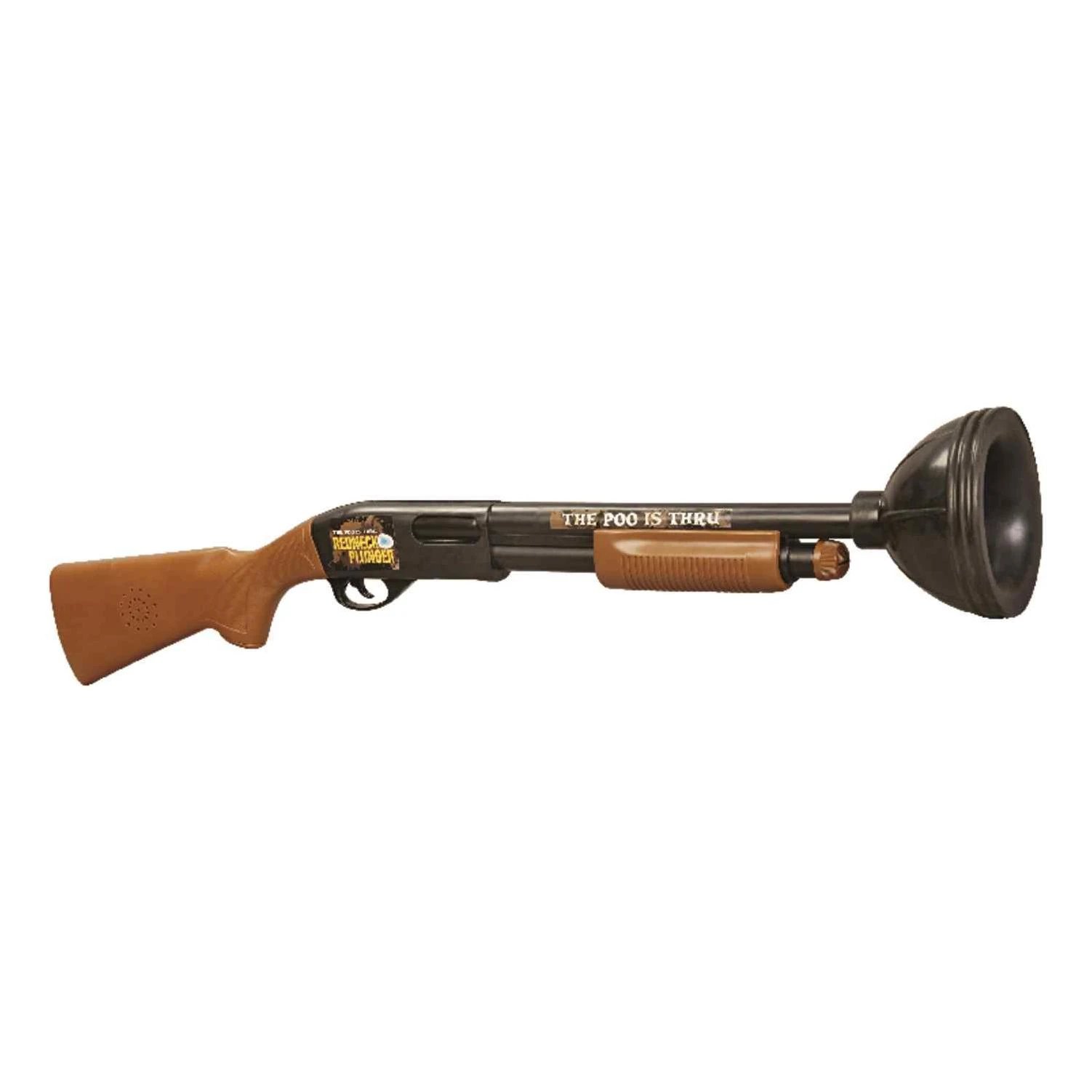 Kid Toyz Redneck Shotgun 32 in. L x 5-3/4 in. Dia. Toilet Plunger