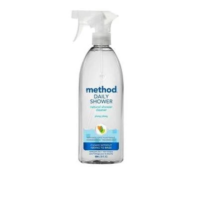 Method Ylang Ylang Scent Daily Shower Cleaner 28 oz Liquid