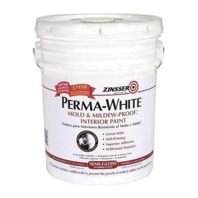 5 gal. Perma-White Mold and Mildew-Proof Semi-Gloss Interior Paint