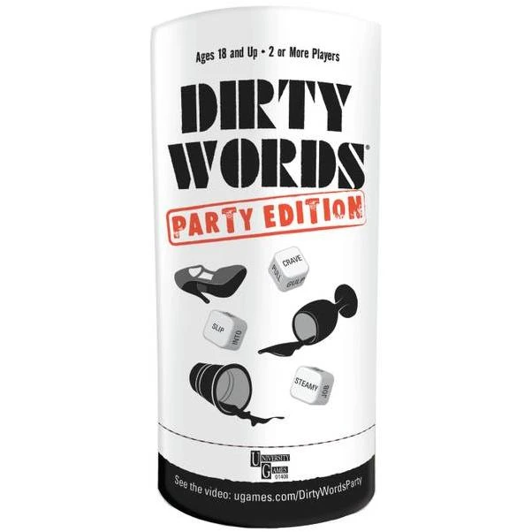 Dirty Words Party Edition Game by University Games, Multicolor