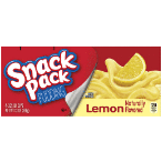SNACK PACK LEMON 3.25OZ 4PK
