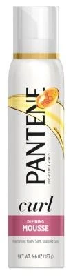 PANTENE STYNG CRLY MOUSSE 6.6OZ